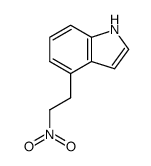 4-(2-nitroethyl)-1H-indole结构式