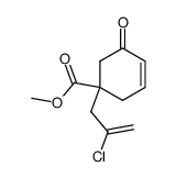 methyl 1-(2-chloroallyl)-5-oxocyclohex-3-ene-1-carboxylate结构式