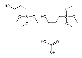 carbonic acid,3-trimethoxysilylpropan-1-ol结构式