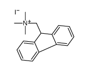 9H-fluoren-9-ylmethyl(trimethyl)azanium,iodide结构式