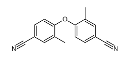 4-(4-cyano-2-methylphenoxy)-3-methylbenzonitrile结构式