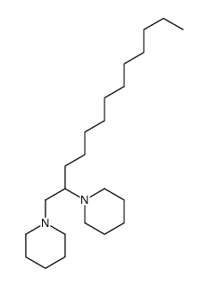 1-(1-piperidin-1-yltridecan-2-yl)piperidine Structure
