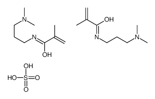 bis[N-[3-(dimethylamino)propyl]methacrylamide] sulphate结构式