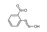 2-nitro-benzene-trans-diazo hydroxide Structure