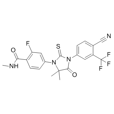 Enzalutamide (MDV3100) structure