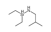 N-diethylsilyl-2-methylpropan-1-amine结构式