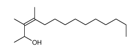 3,4-dimethyltetradec-3-en-2-ol结构式