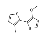 2-(3-methoxythiophen-2-yl)-3-methylthiophene Structure