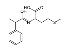 N-(1-oxo-2-phenylbutyl)-DL-methionine结构式