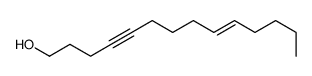tetradec-9-en-4-yn-1-ol Structure
