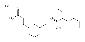 (2-ethylhexanoato-O)(isodecanoato-O)iron Structure