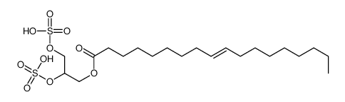 2,3-bis(sulphooxy)propyl oleate结构式
