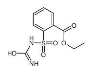 ethyl 2-(carbamoylsulfamoyl)benzoate结构式