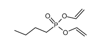 Butylphosphonsaeure-divinylester Structure