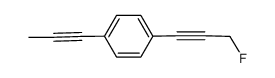 1-(3-fluoro-1-propynyl)-4-(1-propynyl)benzene结构式