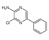 3-chloro-5-phenylpyrazin-2-amine结构式