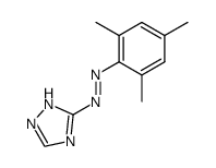 3-(2,4,6-trimethyl-phenylazo)-1H-[1,2,4]triazole Structure