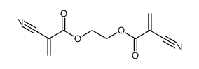 ethylene glycol bis (2-cyanoacrylate) Structure