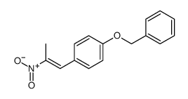 1-(2-nitroprop-1-enyl)-4-phenylmethoxybenzene结构式