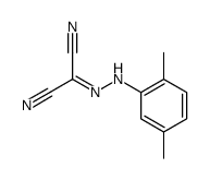 2-[(2,5-dimethylphenyl)hydrazinylidene]propanedinitrile结构式