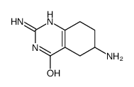 2,6-diamino-5,6,7,8-tetrahydro-1H-quinazolin-4-one结构式