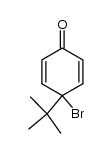 4-tert-butyl-4-bromo-2,5-cyclohexadienone Structure