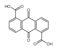 9,10-dihydro-9,10-dioxo-1,5-anthracenedicarboxylic acid Structure