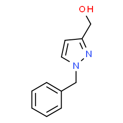 1-苄基-3-(羟甲基)吡唑结构式