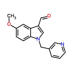 5-Methoxy-1-(3-pyridinylmethyl)-1H-indole-3-carbaldehyde图片