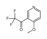 2,2,2-trifluoro-1-(4-methoxypyridin-3-yl)ethanone Structure