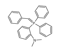benzylidene(2-N,N-dimethylaminophenyl)diphenylphosphorane结构式