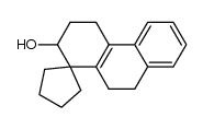 3',4',9',10'-tetrahydro-2'H-spiro[cyclopentane-1,1'-phenanthren]-2'-ol结构式