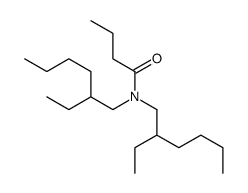N,N-Bis(2-ethylhexyl)butyramide Structure