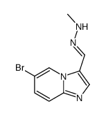 (E)-6-BROMO-3-((2-METHYLHYDRAZONO)METHYL)IMIDAZO[1,2-A]PYRIDINE structure