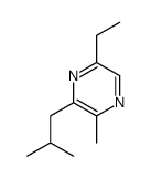 Pyrazine, 5-ethyl-2-methyl-3-(2-methylpropyl)- (9CI) picture