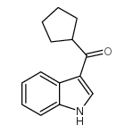 3-(CYCLOPENTANECARBONYL)INDOLE Structure