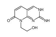 2-amino-8-(2-hydroxyethyl)pyrido[2,3-d]pyrimidin-7-one结构式