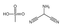 AMinoMalononitrile Methanesulfonate structure