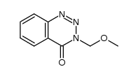 3-methoxymethyl-1,2,3-benzotriazin-4(3H)-one Structure