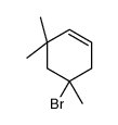5-bromo-3,3,5-trimethylcyclohexene Structure