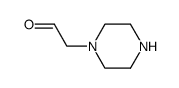 2-(piperazin-1-yl)acetaldehyde Structure