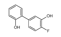 2-fluoro-5-(2-hydroxyphenyl)phenol Structure