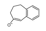 6,7-dihydro-5H-benzo[7]annulen-8-olate Structure