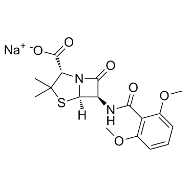 Methicillin SodiuM structure