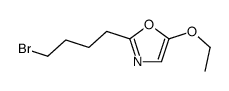 2-(4-bromobutyl)-5-ethoxy-1,3-oxazole Structure