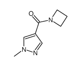 Azetidin-1-yl-(1-methyl-1H-pyrazol-4-yl)-methanone Structure