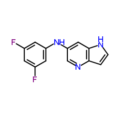 N-(3,5-Difluorophenyl)-1H-pyrrolo[3,2-b]pyridin-6-amine Structure