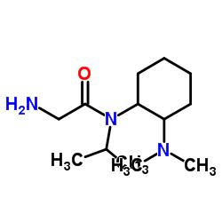 N-[2-(Dimethylamino)cyclohexyl]-N-isopropylglycinamide结构式