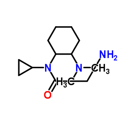 N-Cyclopropyl-N-[2-(dimethylamino)cyclohexyl]glycinamide Structure