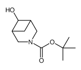 tert-butyl 6-hydroxy-3-azabicyclo[3.1.1]heptane-3-carboxylate structure